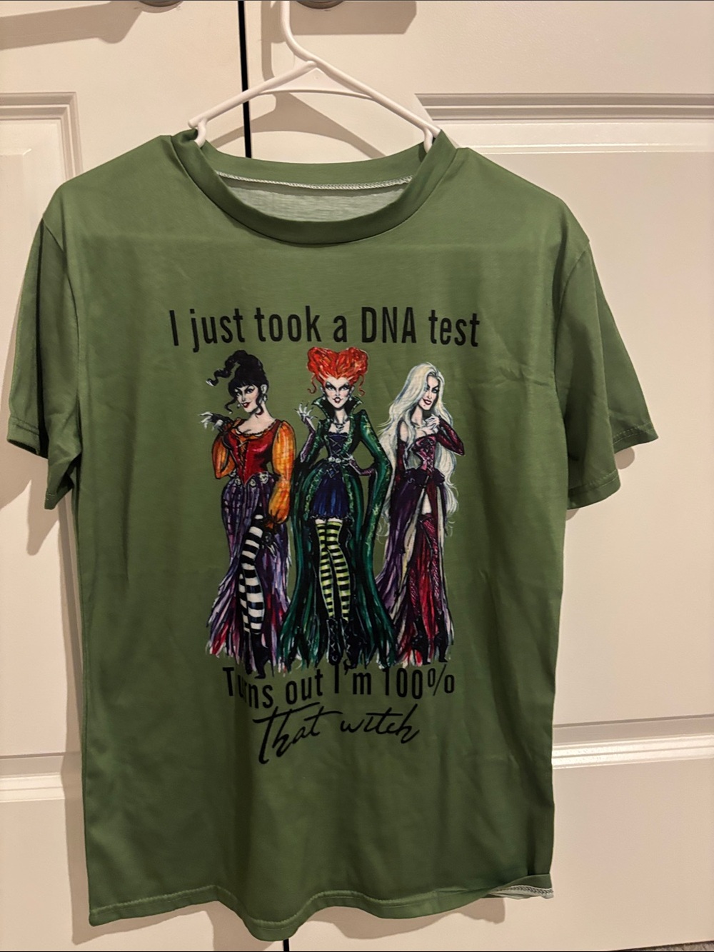Hocus Pocus green t shirt